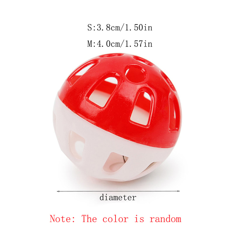 Interactive Bell Cat Toy Ball for Indoor Cats Fun Play Exercise Toy