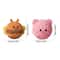 Cartoon Squeaky Dog Chew Toy Plush Ball for Teething, Dental Cleaning & Interactive Play