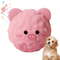 Cartoon Squeaky Dog Chew Toy Plush Ball for Teething, Dental Cleaning & Interactive Play