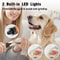 6 Speed Quiet Dog Nail Grinder with Dual LED Lights & Rechargeable Power