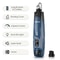 6 Speed Quiet Dog Nail Grinder with Dual LED Lights & Rechargeable Power