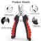 Professional Stainless Steel Pet Nail Clippers with File Safe Dog & Cat Grooming Trimmers