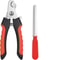 Professional Stainless Steel Pet Nail Clippers with File Safe Dog & Cat Grooming Trimmers