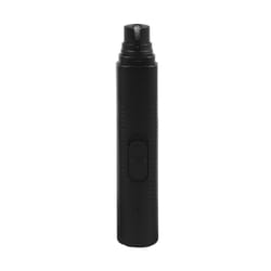 usb rechargeable electric dog nail grinder with led light quiet pet nail trimmer