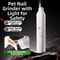 USB Rechargeable Electric Dog Nail Grinder With LED Light And Quiet Operation 2