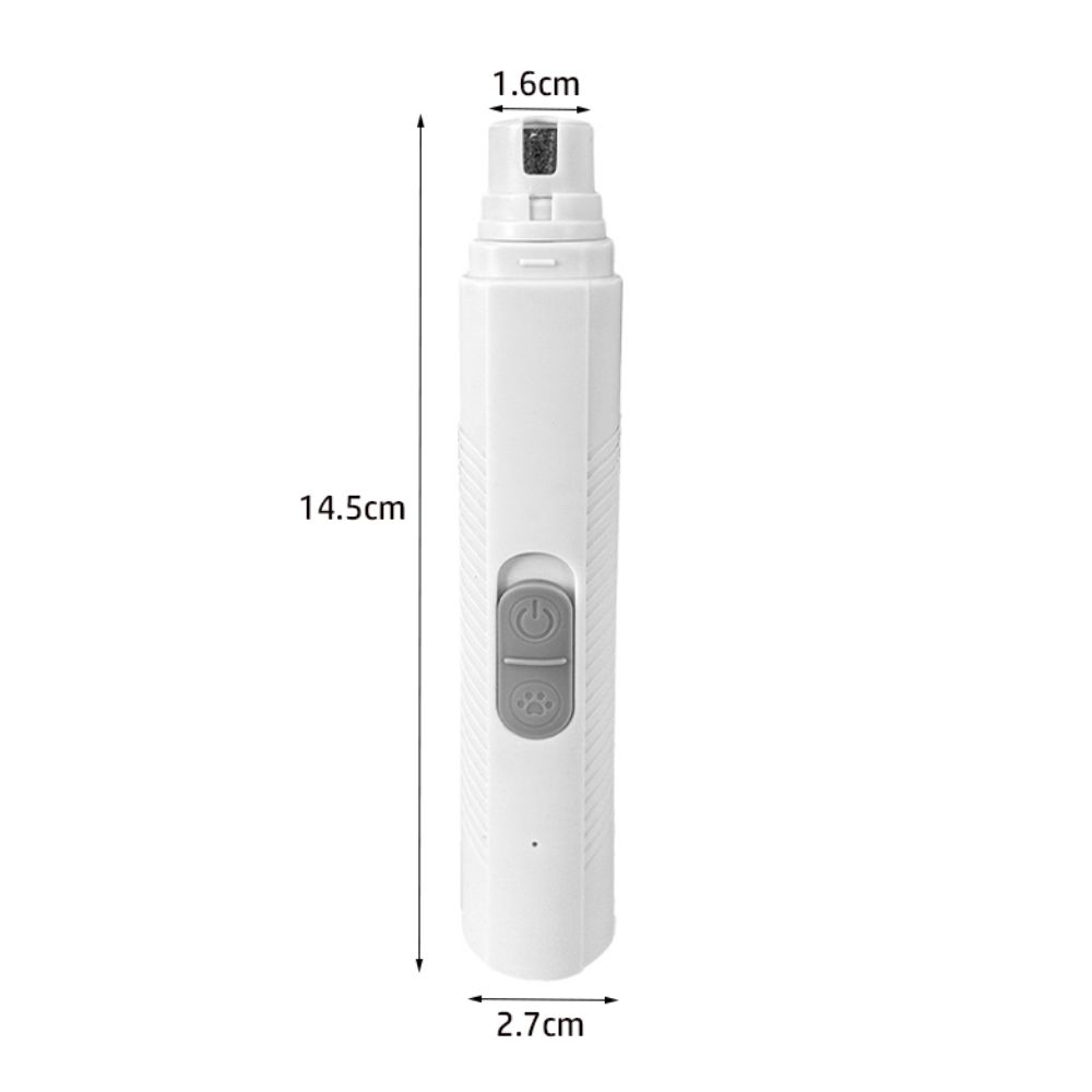 USB Rechargeable Electric Dog Nail Grinder With LED Light And Quiet Operation 5