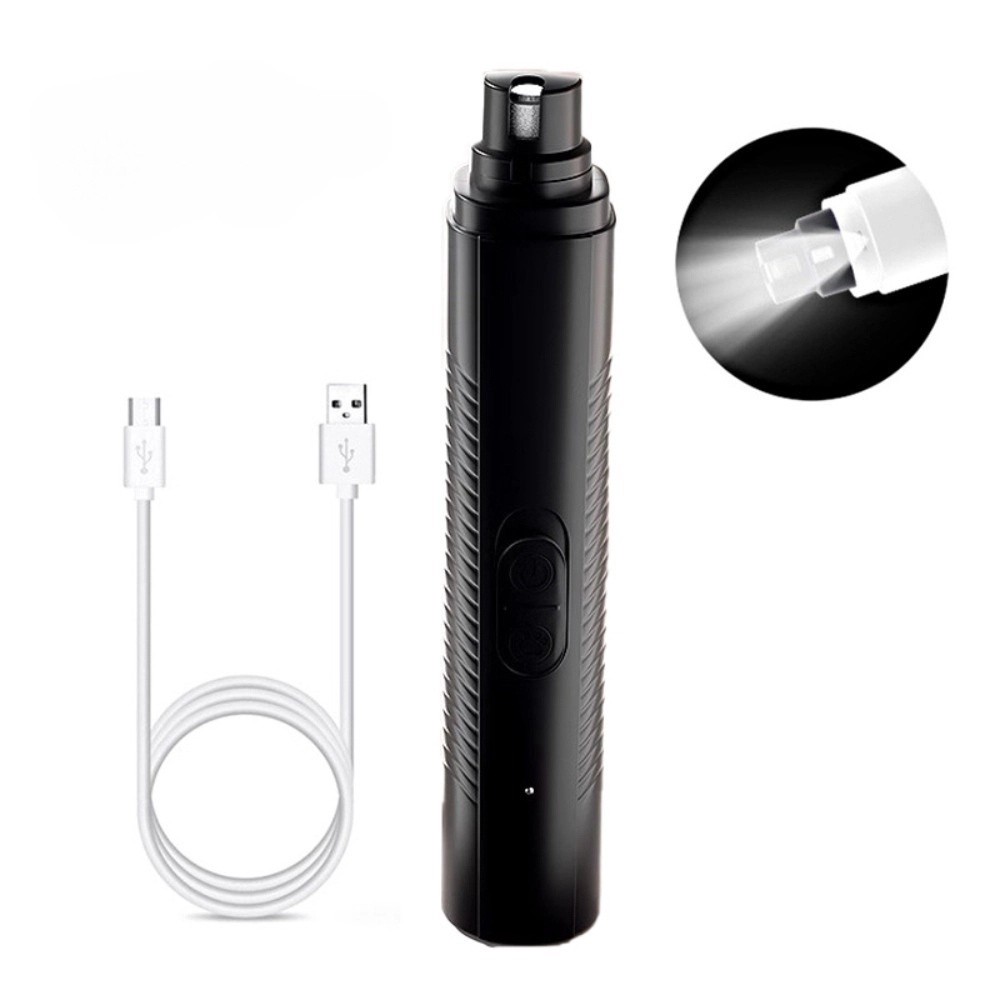 USB Rechargeable Electric Dog Nail Grinder With LED Light And Quiet Operation 7
