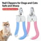 Professional Pet Nail Clippers Dog Nail Trimmer Labor Saving Cat Nail Cutter 1
