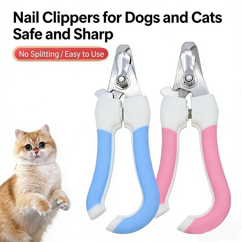 Professional Pet Nail Clippers Dog Nail Trimmer Labor Saving Cat Nail Cutter 1