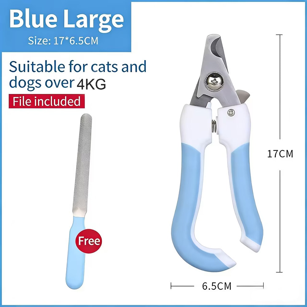 Professional Pet Nail Clippers Dog Nail Trimmer Labor Saving Cat Nail Cutter 9