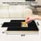 Premium Dog Nail Scratch Board with Built In Treat Box Pet Scratching Board & Nail Trim