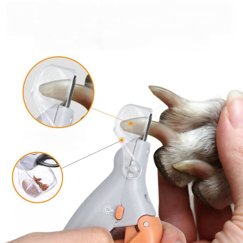LED Precision Pet Nail Clippers for Safe Dog & Cat Grooming