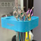 Pet Grooming Tool Storage Box Organizer with Scissors & Comb Holder