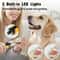 Premium Rechargeable Dog Nail Grinder & LED Pet Nail Trimmer for Safe, Quiet Grooming
