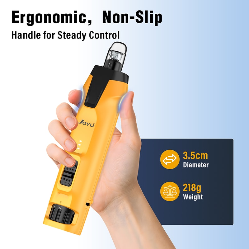 Premium Rechargeable Dog Nail Grinder & LED Pet Nail Trimmer for Safe, Quiet Grooming