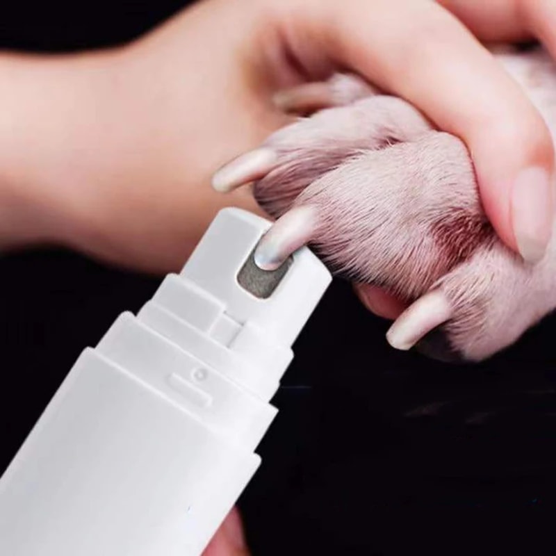 Professional Electric Dog Nail Grinder With Ultra Bright LED Light 0