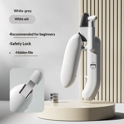 pawsafe pro led pet nail clipper and electric grinder kit for gentle grooming