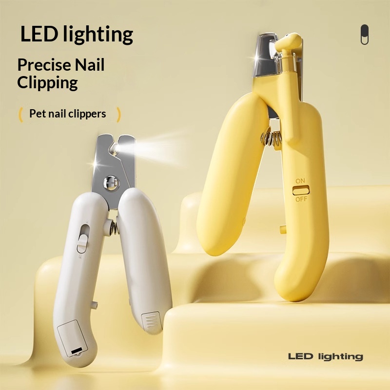 PawSafe Pro LED Pet Nail Clipper and Electric Grinder Kit for Gentle Grooming