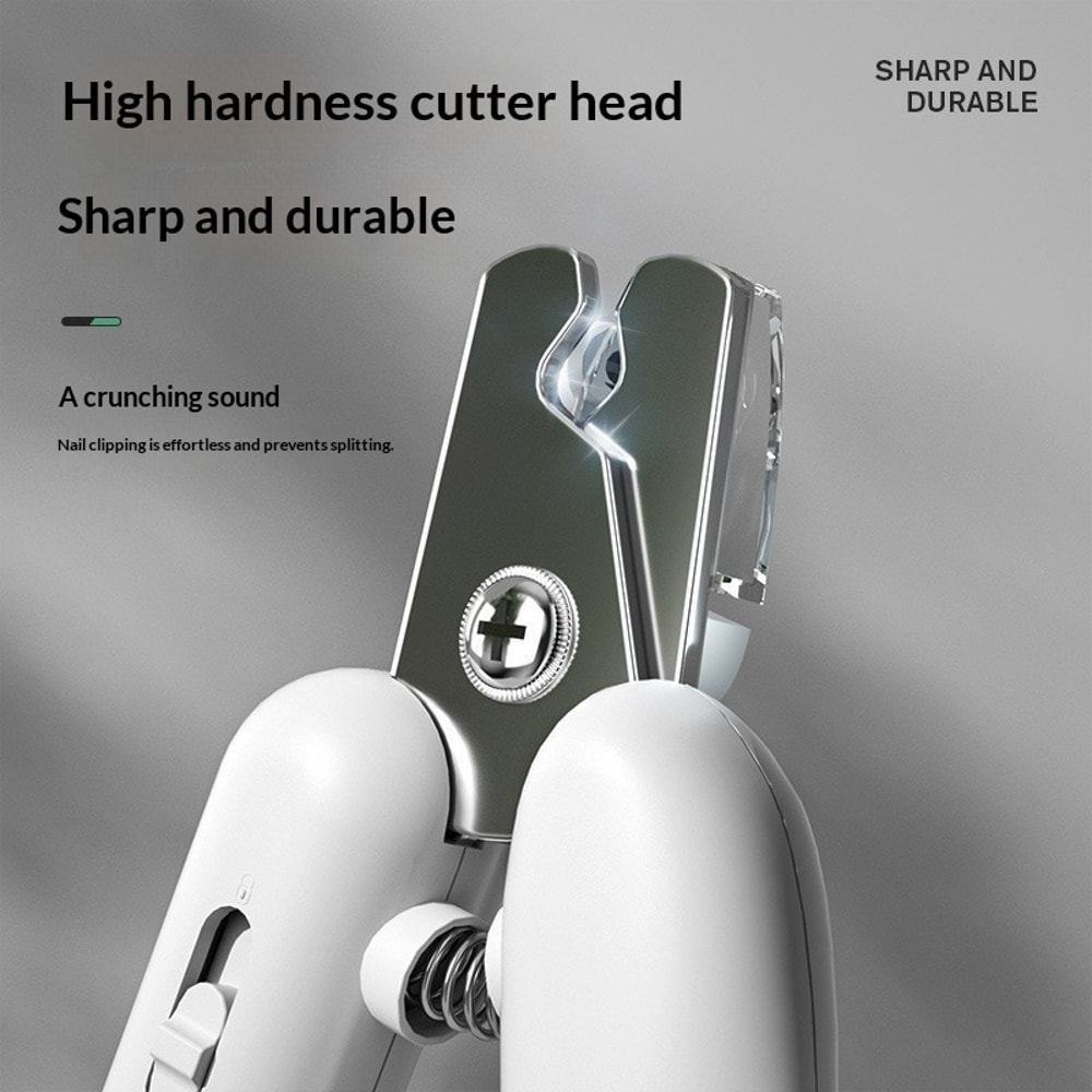 PawSafe Pro LED Pet Nail Clipper and Electric Grinder Kit for Gentle Grooming