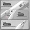 PawSafe Pro LED Pet Nail Clipper and Electric Grinder Kit for Gentle Grooming