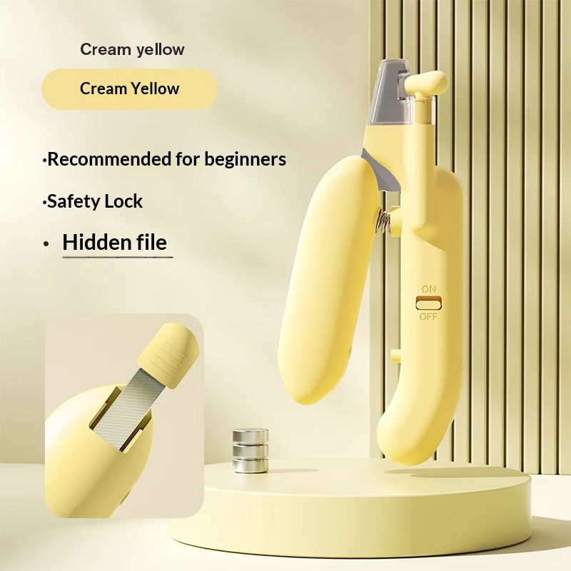 PawSafe Pro LED Pet Nail Clipper and Electric Grinder Kit for Gentle Grooming