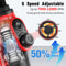 GlowTrim 6 Speed Quiet Dog Nail Grinder with LED Light Professional Electric Pet Nail Trimmer for Dogs and Cats