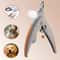 LED Pet Nail Clipper Safe Professional Grooming Scissors with Quick Sensor Light for Cats and Dogs