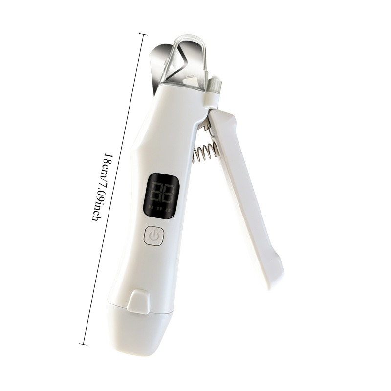LumiTrim Pro LED Pet Nail Clipper and Grinder with Smart Digital Display