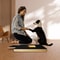 Premium Wooden Dog Nail Scratch Board with Interactive Treat Drawer Stress-Free Dog Scratch Pad for Nails