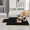 Premium Wooden Dog Nail Scratch Board with Interactive Treat Drawer Stress-Free Dog Scratch Pad for Nails