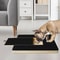 Premium Wooden Dog Nail Scratch Board with Interactive Treat Drawer Stress-Free Dog Scratch Pad for Nails