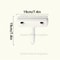 FurGrip Reusable Cat Hair Remover Brush and Self Cleaning Pet Lint Roller for Furniture and Couch