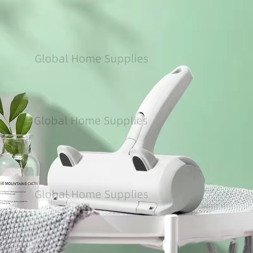 FurGrip Reusable Cat Hair Remover Brush and Self Cleaning Pet Lint Roller for Furniture and Couch