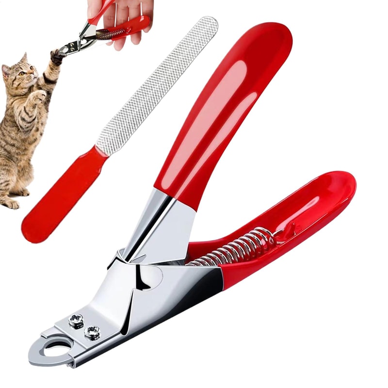 Precision Adjustable Pet Nail Clippers With Built In Smoothing File 0