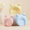 Cozy U Shaped Plush Dog Bed for Small & Toy Breeds Warm Sleep Comfort