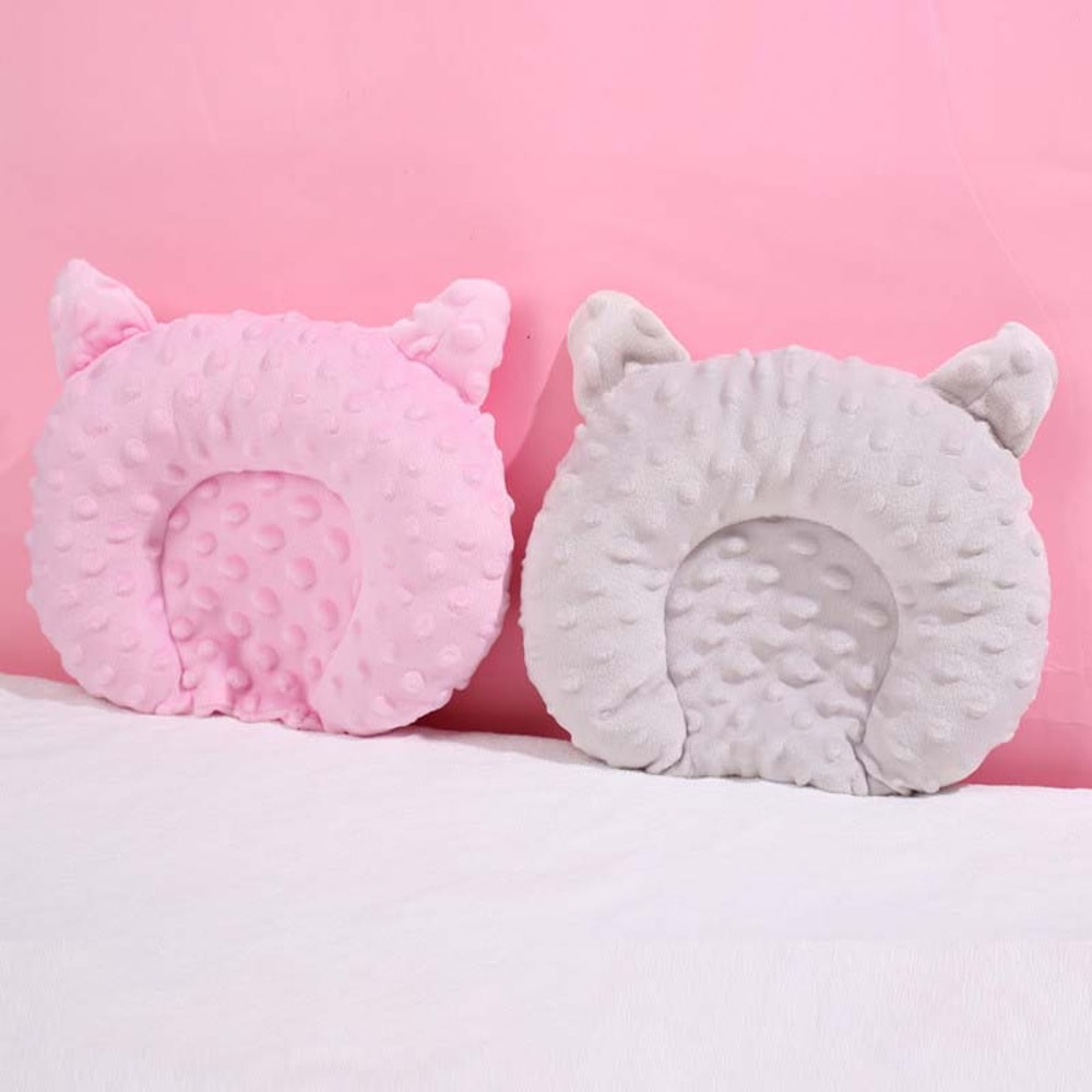 Cozy U Shaped Plush Dog Bed for Small & Toy Breeds Warm Sleep Comfort
