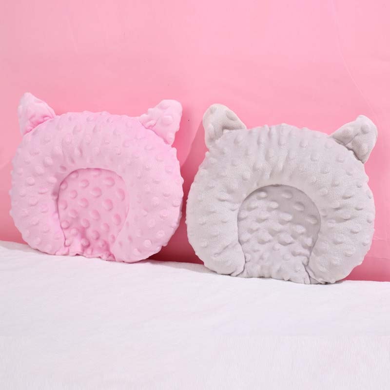 Cozy U Shaped Plush Dog Bed for Small & Toy Breeds Warm Sleep Comfort
