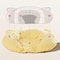 Cozy U Shaped Plush Dog Bed for Small & Toy Breeds Warm Sleep Comfort