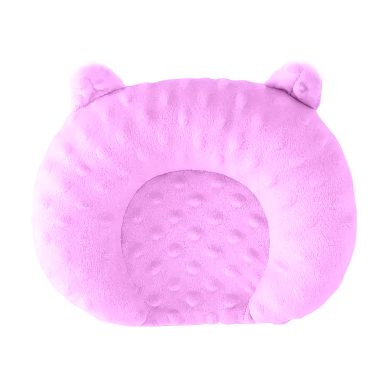 Cozy U Shaped Plush Dog Bed for Small & Toy Breeds Warm Sleep Comfort