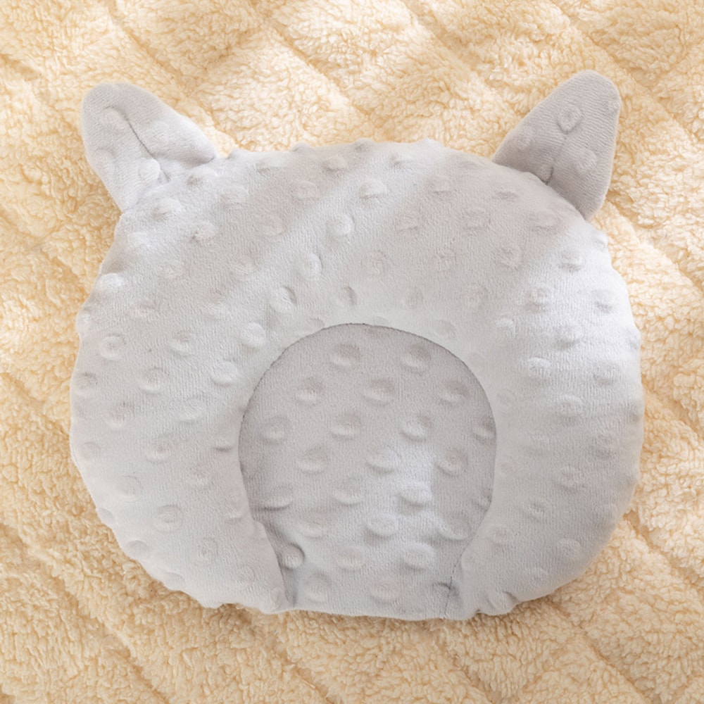 Cozy U Shaped Plush Dog Bed for Small & Toy Breeds Warm Sleep Comfort