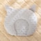 Cozy U Shaped Plush Dog Bed for Small & Toy Breeds Warm Sleep Comfort