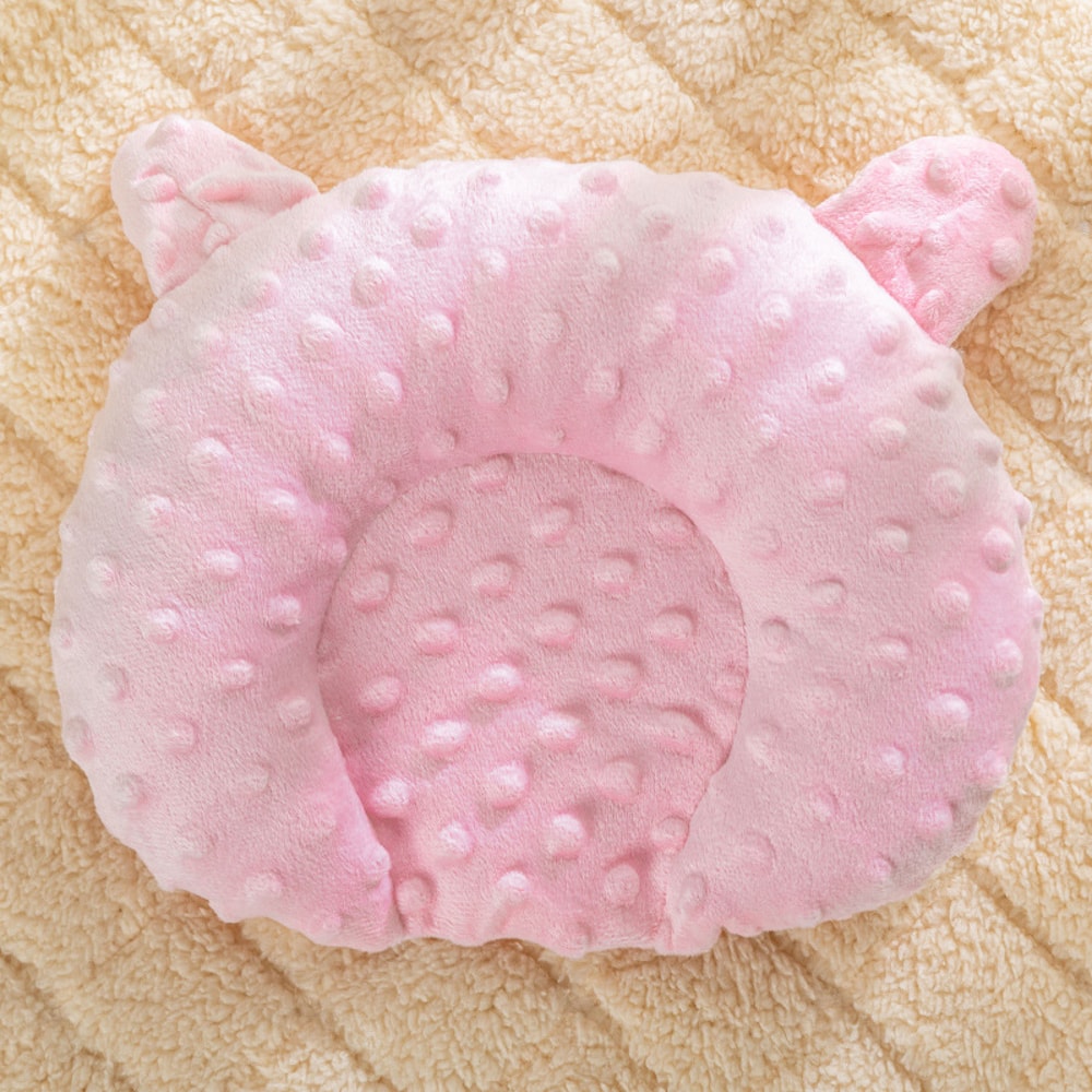 Cozy U Shaped Plush Dog Bed for Small & Toy Breeds Warm Sleep Comfort