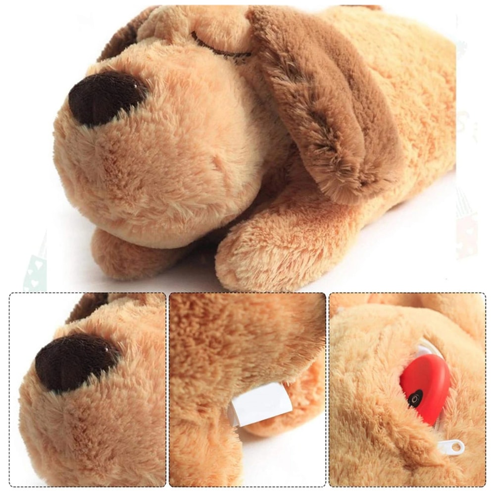 Calming Heartbeat Puppy Plush Anxiety Relief & Training Toy