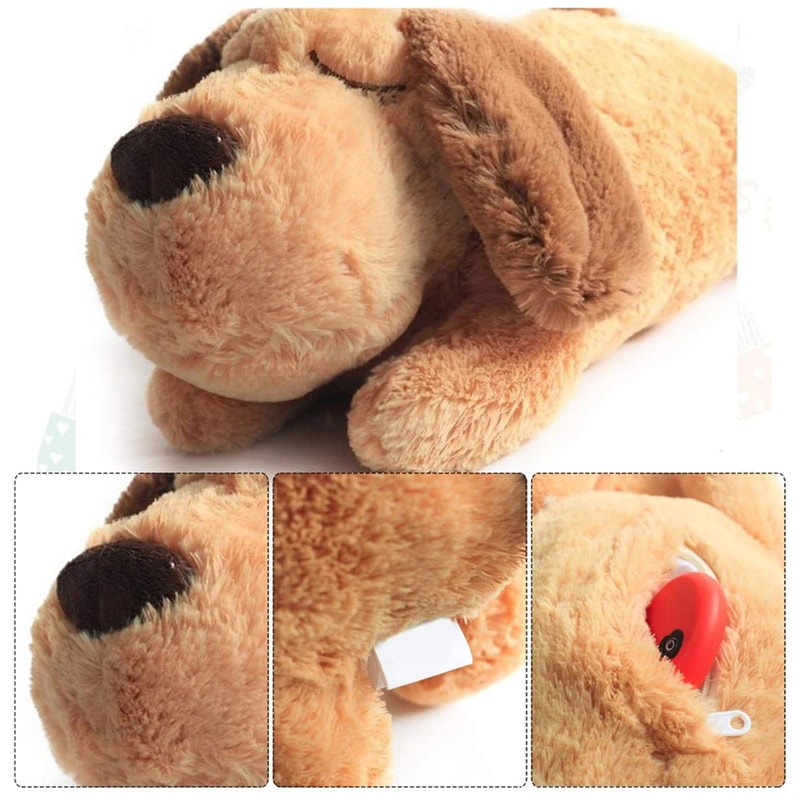 Calming Heartbeat Puppy Plush Anxiety Relief & Training Toy