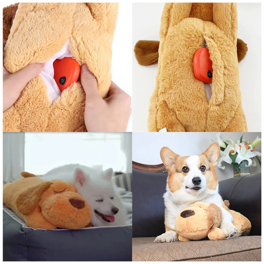 Calming Heartbeat Puppy Plush Anxiety Relief & Training Toy