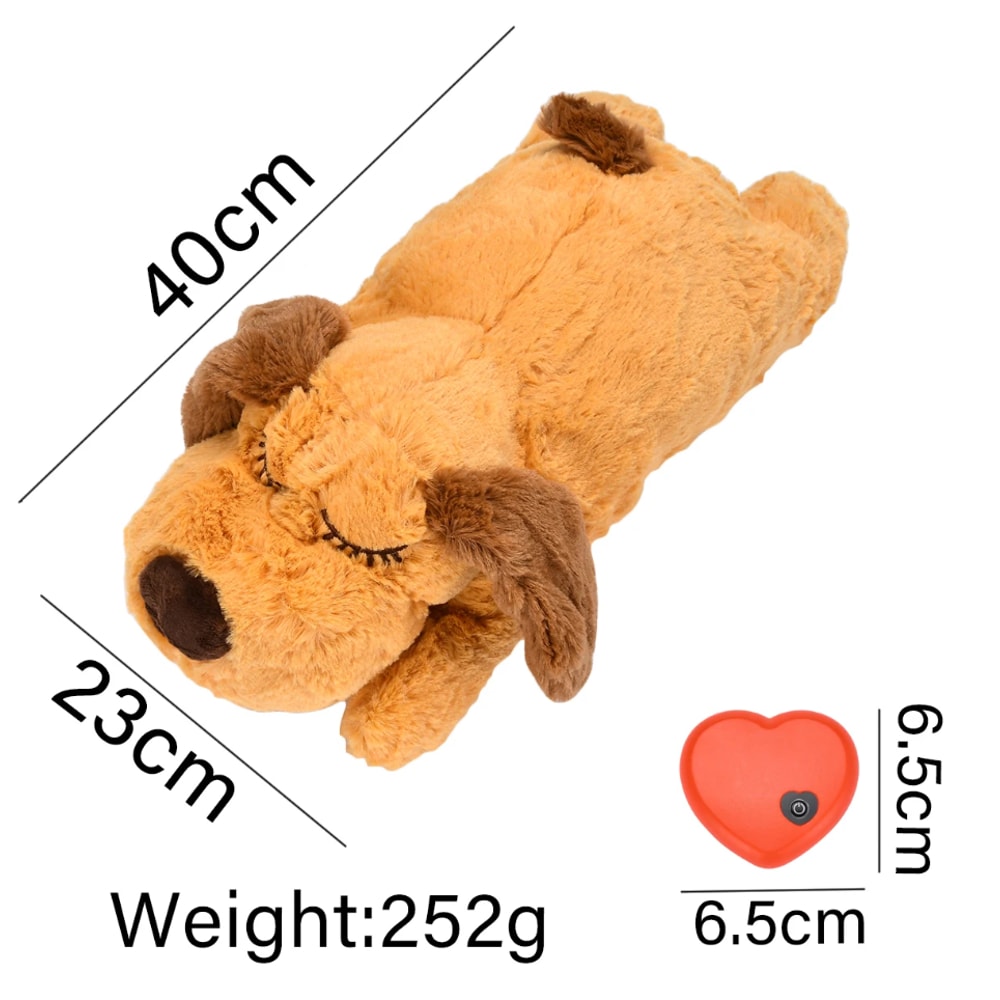 Calming Heartbeat Puppy Plush Anxiety Relief & Training Toy