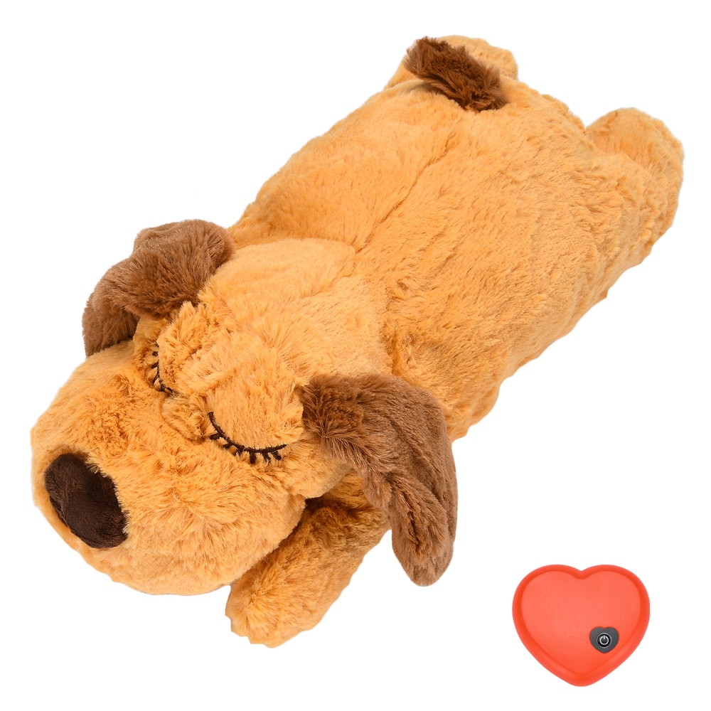 Calming Heartbeat Puppy Plush Anxiety Relief & Training Toy