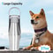 Premium 750ml Portable Dog Travel Water Bottle With Bowl 1