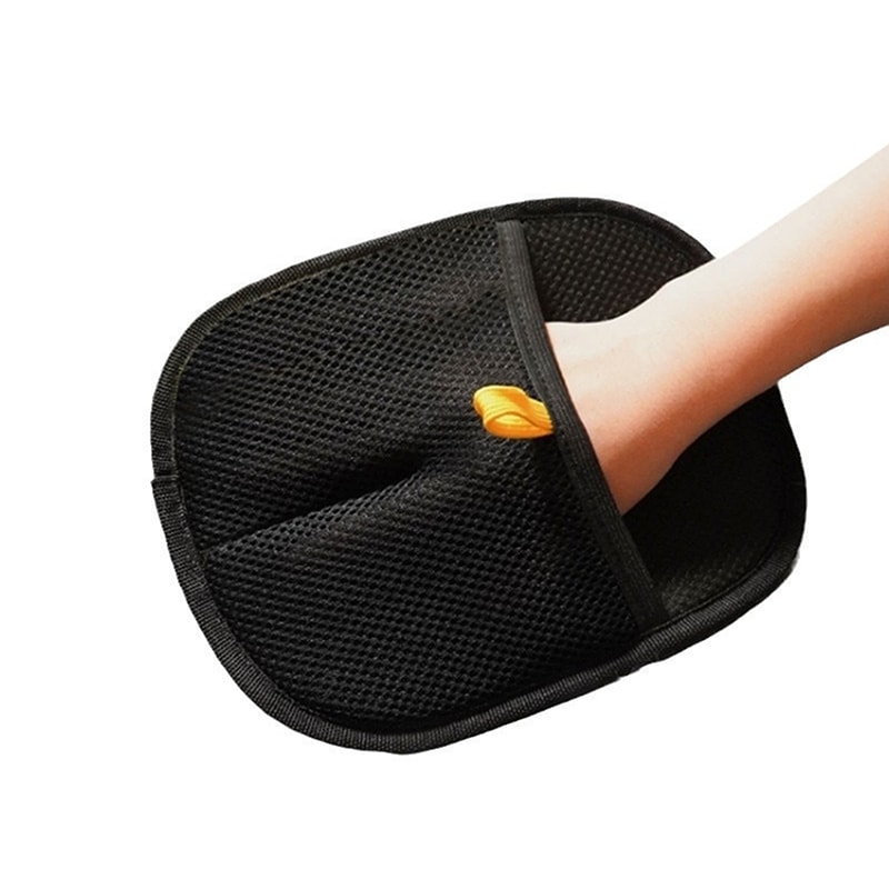 Premium Electrostatic Pet Hair Removal Gloves Double Sided Grooming Tool for Dogs & Cats