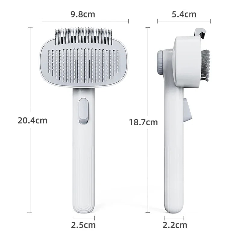 Magic Pet Pro Grooming Brush Effortless Pet Hair Remover Painless Deshedding Tool For Thick Fur 5
